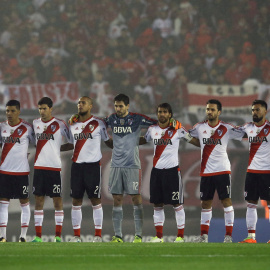 Jugadores del River Plate. REUTERS