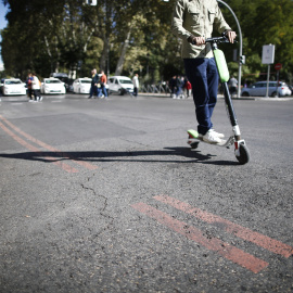 Imagen recurso de un patinete eléctrico. / Europa Press