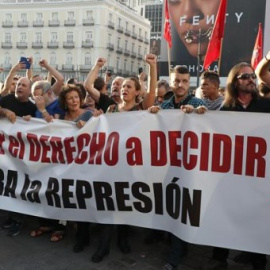 Imagen de una de las últimas concentraciones. EFE/JJ Guillén