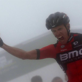 El ciclista italiano del equipo BMC,Alexandro De Marqui.- Javier Lizón (EFE)
