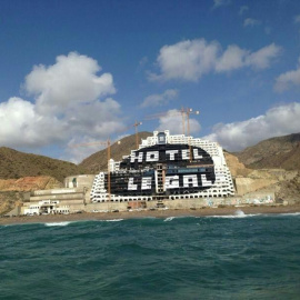 El hotel de El Algarrobico (Almería). EP.P