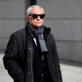 El exdelegado del Gobierno de Ceuta, Luis Vicente Moro, a su llegada a la Audiencia Nacional. EFE/Mariscal