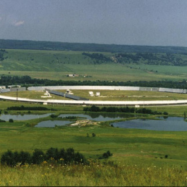 El telescopio RATAN-600, en Rusia.
