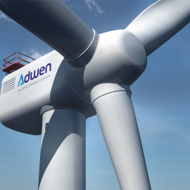 Un aerogenerador de Adwen.