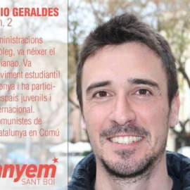 Juan Antonio Geraldes, candidato de Més Barelona