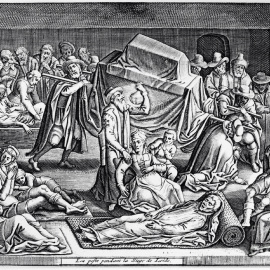 La plaga de Justiniano acabó con 50 millones de personas en todo el mundo a lo largo de los siglos VI y VII.