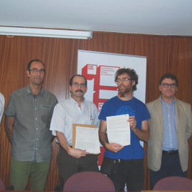 La plataforma Aigua és Vida / M.F