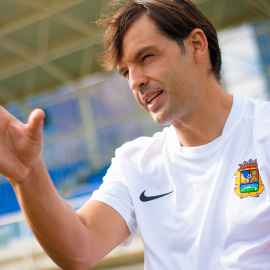 Fernando Morientes jugó siete temporadas en el Madrid, en el que ganó tres Copas de Europa.- CHRISTIAN GONZÁLEZ