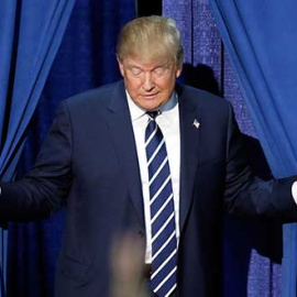 Donald Trump ha irrumpido en la 'escena' política con fuerza a golpe de polémicas declaraciones