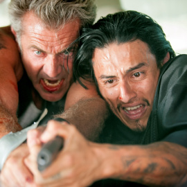 Mel Gibson en su nueva película Blood Father