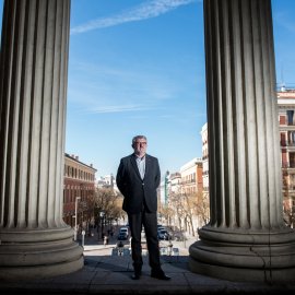 Miguel Falomir, director del Museo del Prado, en el Casón del Buen Retiro.- FERNANDO SÁNCHEZ