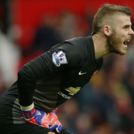 El portero del Manchester, el español David De Gea. EFE