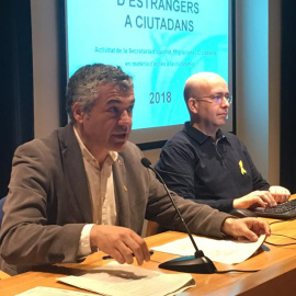 Roda de premsa del balanç de la Secretaria d'Igualtat, Migració i Ciutadania durant el 2018 amb el secretari Oriol Amorós. Govern