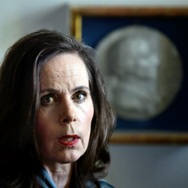 Sara Danius, retratada en octubre de 2017. EFE/EPA/ALEXANDER LARSSON VIERTH SWEDEN OUT