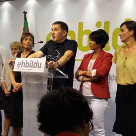 Arnaldo Otegi continuará siendo "la cara y la voz de EH Bildu". EUROPA PRESS