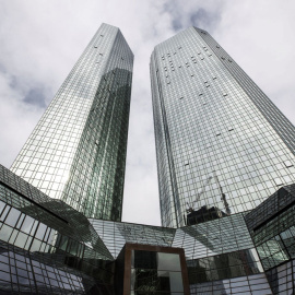 Vista de la sede Deutsche Bank en Fráncfort del Meno. EFE/ Armando Babani