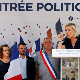 La líder del Frente Nacional, Marine Le Pen. - REUTERS