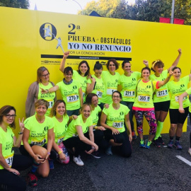 Mujeres que han participado este sábado en el evento. / Twitter