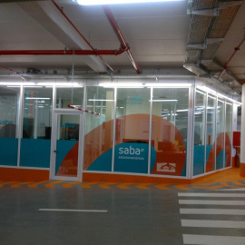 Aparcamiento de Saba en Oporto. E.P.