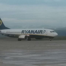 Aterriza el primer vuelo regular en el aeropuerto de Castellón. /EUROPA PRESS