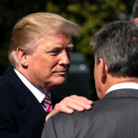 Donald Trump, en la Casa Blanca. / EFE