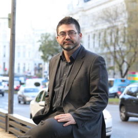 El responsable federal de Políticas Económicas de Izquierda Unida, Carlos Sánchez Mato. E.P.