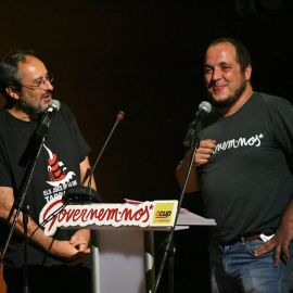 David Fernández, en un acto reciente de la CUP. EFE/Jaume Sellart