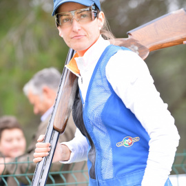 Fátima Gálvez, flamante campeona del mundo de tiro olímpico.