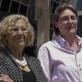 La alcaldesa de Madrid, Manuela Carmena, junto a su teniente de alcalde, Marta Higueras en una imagen de archivo. EFE