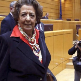 Rita Barberá en el Senado/EFE Kiko Huesca
