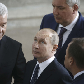 El presidente ruso, Vladimir Putin, el pasado jueves en Moscú. / REUTERS