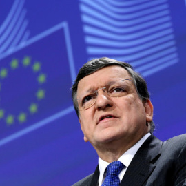 Durao Barroso, expresidente de la Comisión Europea, en una de las comisiones de la institución/REUTERS