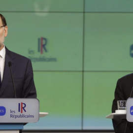 Mariano Rajoy y Nicolas Sarkozy, en una foto de archivo. / EFE