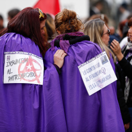 Manifestación feminista en la Puerta del Sol / EP