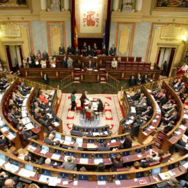 El Congreso de los diputados en una foto de archivo. EFE