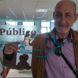 Jesús Montero durante una visita a la redacción de Público la pasada primavera. / ARCHIVO