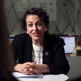 La ministra de Trabajo en funciones, Magdalena Valerio, durante una entrevista con Efe. EFE/ JJ Guillén
