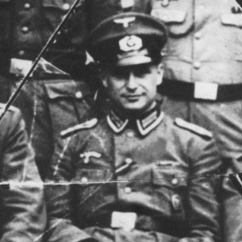 El nazi Klaus Barbie, también conocido como El carnicero de Lyon.