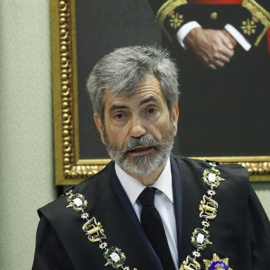 Carlos Lesmes en la apertura del Año Judicial Militar. EUROPA PRESS