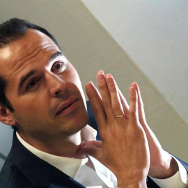 El portavoz de Ciudadanos en la Asamblea de Madrid, Ignacio Aguado. EFE/Javier Lizón