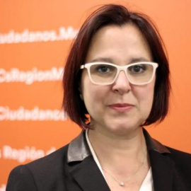 La candidata de Ciudadanos en la región de Murcia, Isabel Franco. Fuente: Cs
