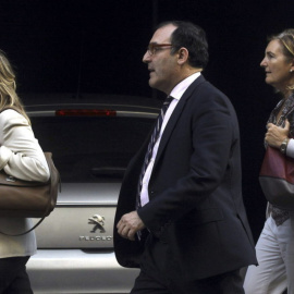 El juez Eloy Velasco a su llegada a la Audiencia Nacional. EFE / Kiko Huesca