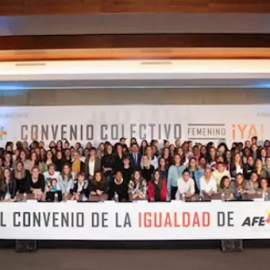 Jugadoras de la Primera Iberdrola se reúnen en Madrid para reclamar la firma del convenio colectivo - AFE