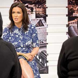 Las dos madres siendo entrevistadas en ITV