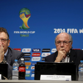 El presidente de la FIFA, Blatter, en una imagen de archivo. REUTERS/Pilar Olivares