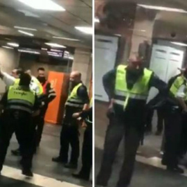 Imágenes del vídeo difundido en redes sociales.