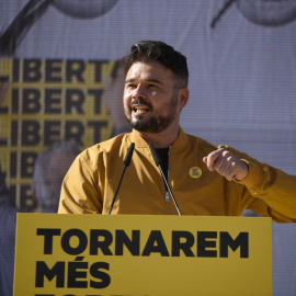 Rufián, al míting central d'ERC pel 10-N. ERC