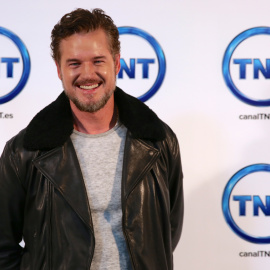 El actor Eric Dane a su paso por Madrid.