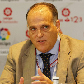 Javier Tebas, hasta hoy presidente de LaLiga.