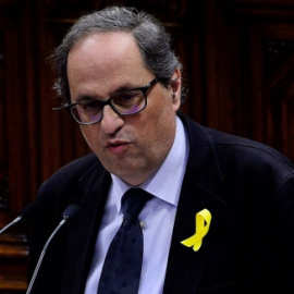 Quim Torra, candidato designado por Puigdemont para presidir la Generalitat. EFE/Archivo